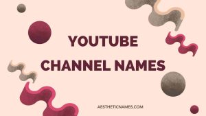 Read more about the article 100+ Cool and Creative YouTube Channel Names for Vloggers-AestheticNames